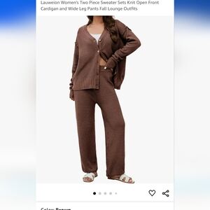 Two Piece Sweater Set